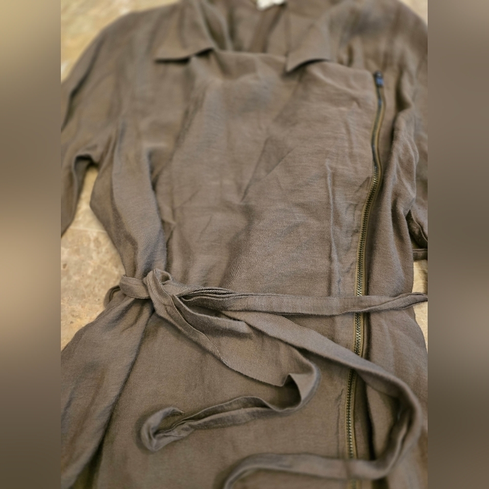 BCBGeneration Sz S Zip Up Belted Jacket - Picture 3 of 5